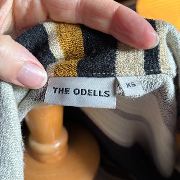 Striped Duster Coat - Picture 3 of 4